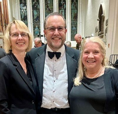 John, Alison and WCS Chairman, Heather